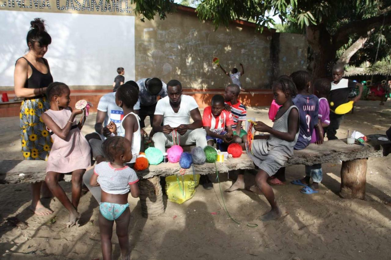 Centre Touristique Et Culturel Casamance Guest House Diakene Ouolof Bagian luar foto